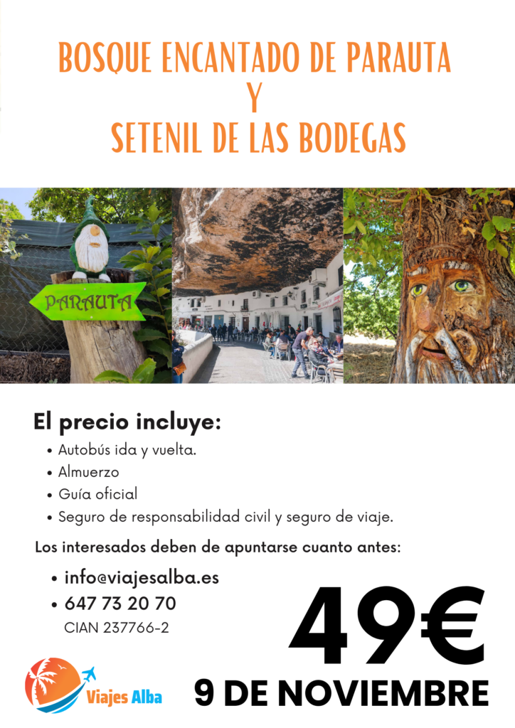 El precio incluye: Autobús ida y vuelta. Almuerzo Guía oficial Seguro de responsabilidad civil y seguro de viaje. info@viajesalba.es 647 73 20 70 VIAJES ALBA. CIAN 237766-2 El precio incluye: Autobús ida y vuelta. Almuerzo Guía oficial Seguro de responsabilidad civil y seguro de viaje. info@viajesalba.es 647 73 20 70 VIAJES ALBA. CIAN 237766-2