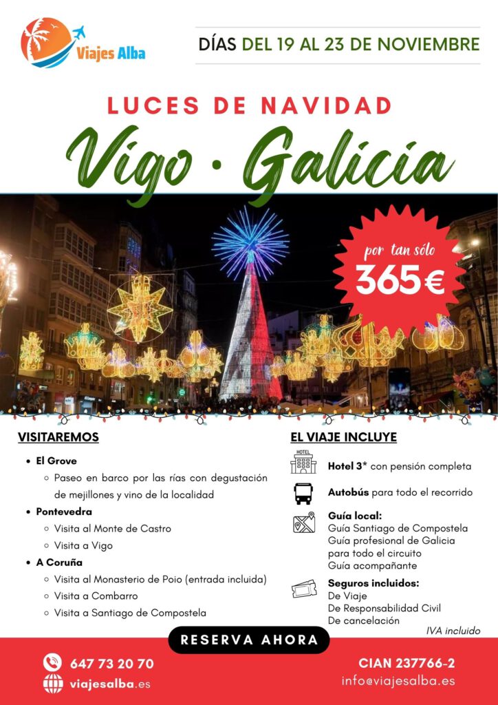 VIAJE NOVIEMBRE · Vigo Navidad