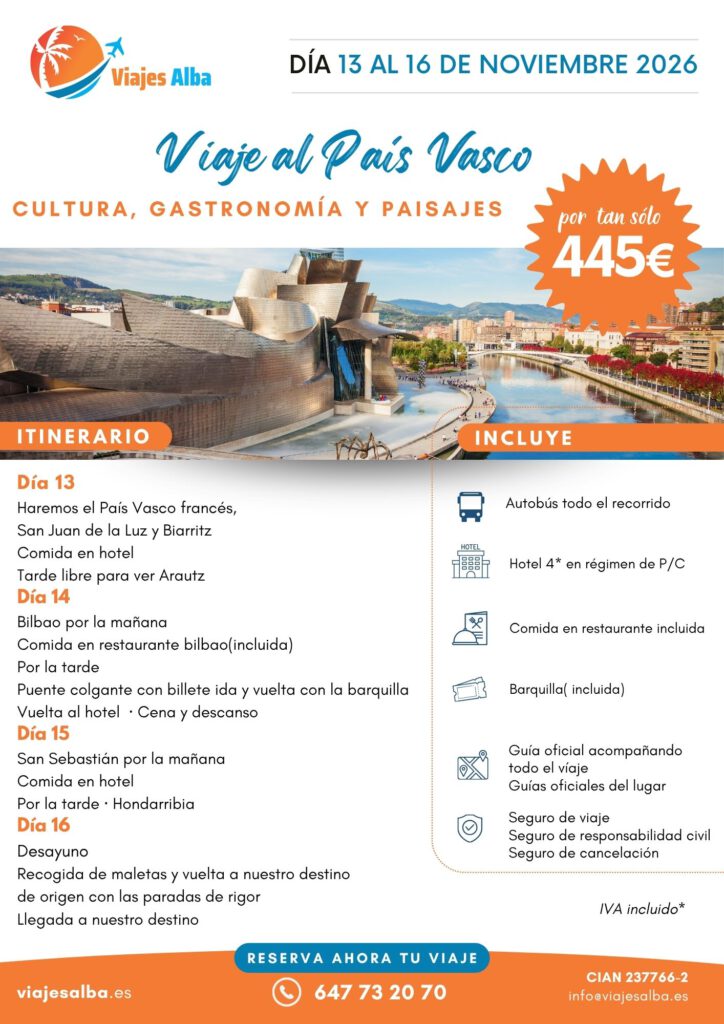 viaje al País Vasco
